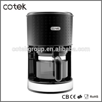 2015 hot new product electrical coffee maker with water filter 10-12cups 1000watts for Europe market