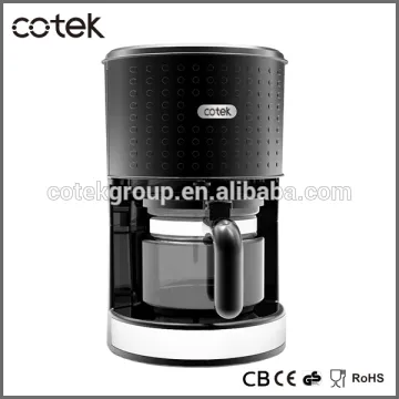 electric coffee maker dots range coffee machine plastic housing drip coffee maker