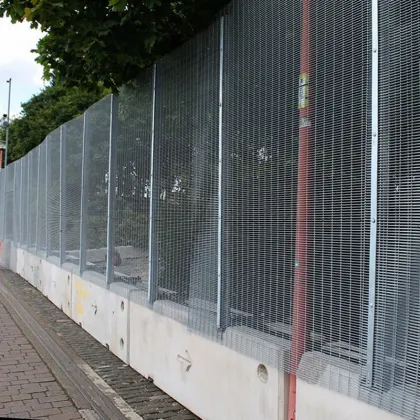 High Security ClearVu Anti Climb 358 Mesh Anti-Theft Fence Panels