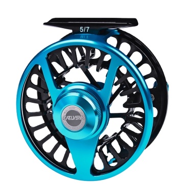 CNC Machined Aluminum Fly Fishing Reel 5/7-7/9-9/10 WT Lightweight Left & Right Handle