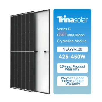 Trina TSM-NE9R 28 Mono PV Module 425W-445W Dual Glass Solar Panel for Home & Projects