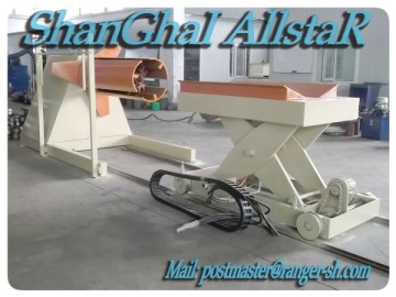 Hydraulic decoiler/steel coil load machine