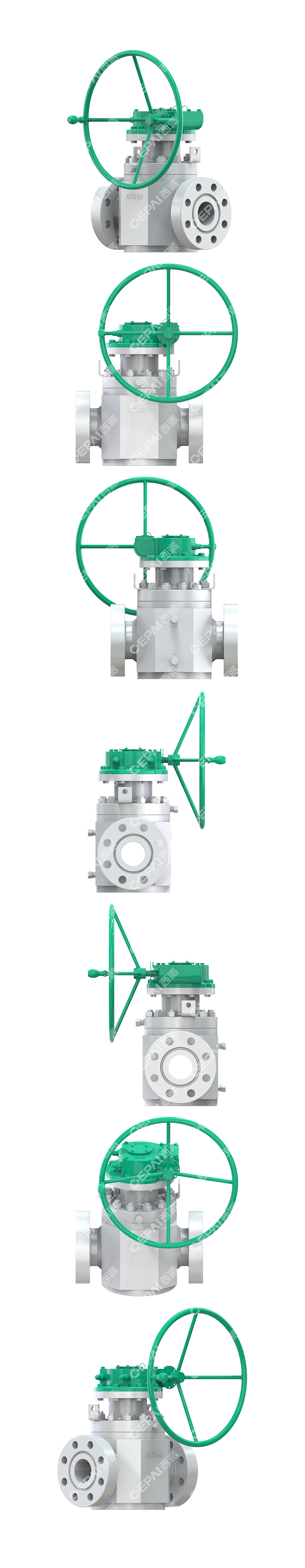 Top Entry Trunnion Metal Ball Valve1