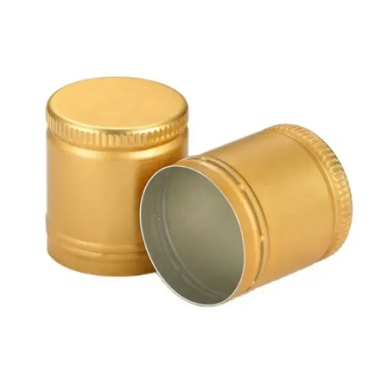 30x35mm metal wine screw aluminum caps