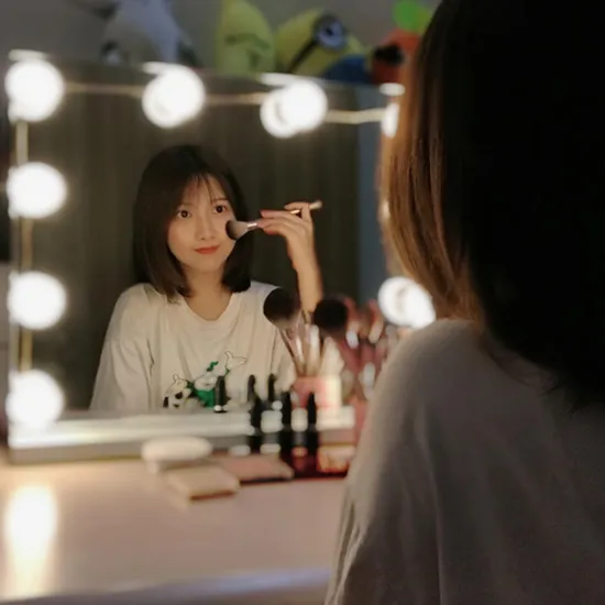 Hollywood Style Vanity Mirror Lights Kit: Adjustable Color and Brightness Makeup Light