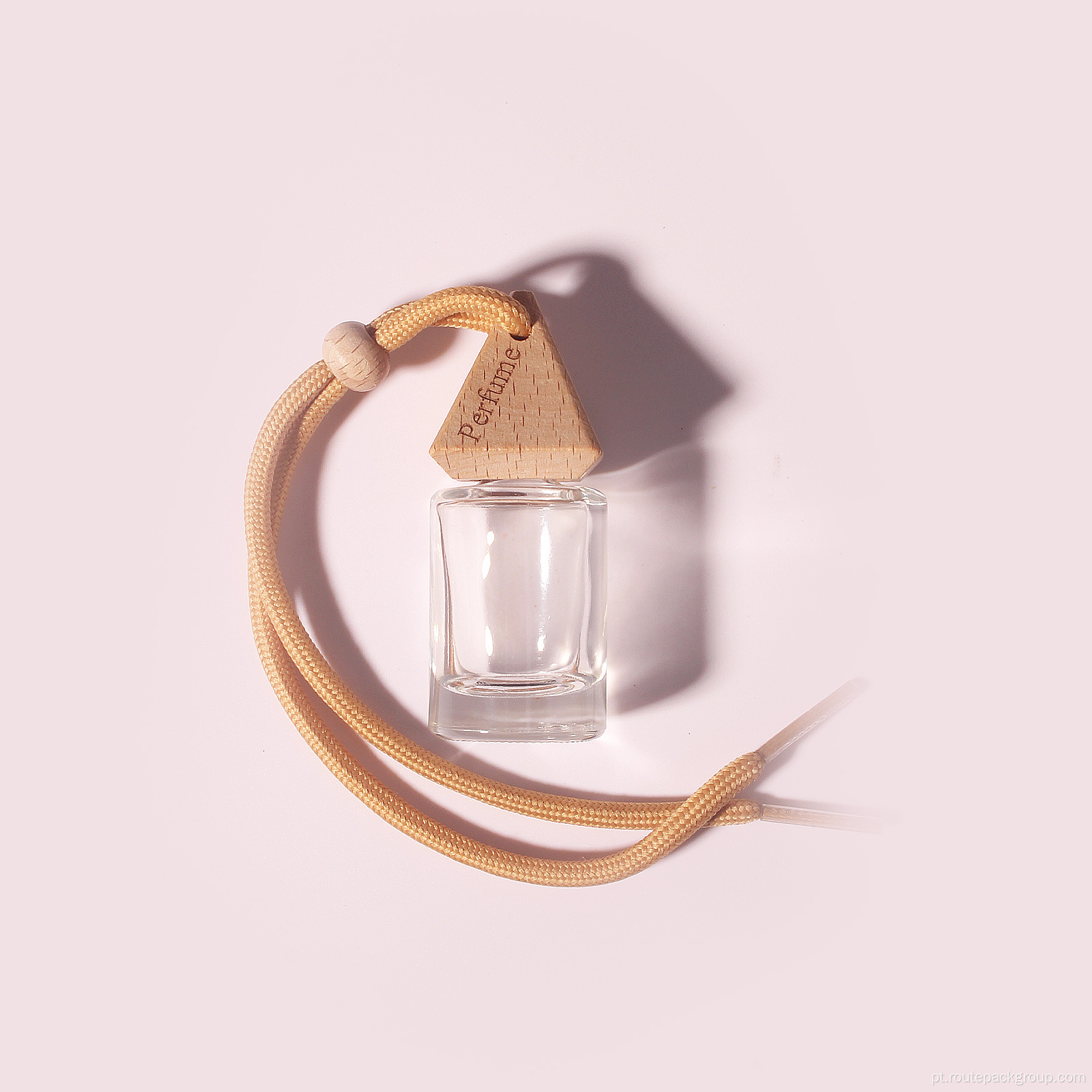 Requintado garrafas de aroma de carros pendurados de vidro vazio-11 ml