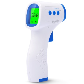 Orelha sem contato infravermelho testa bebê termômetro digital