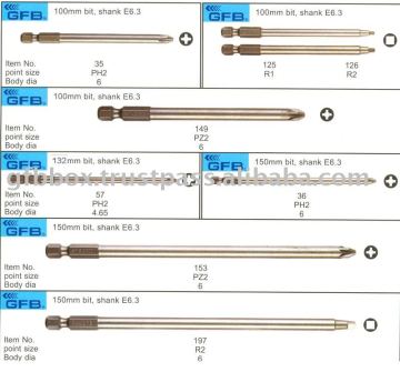 GFB - Long Power Screwdriver Bit