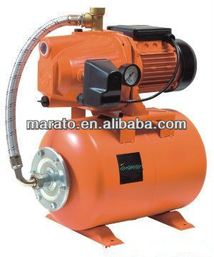 AUJET60B 0.5HP auto series domestic water supply system consists of a stainless steel water pump