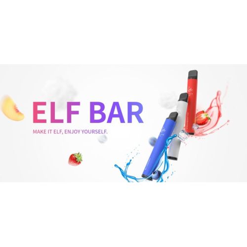 Elf Bar Disposable Vapes Blue Razz Lemonade Flavor