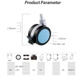 Klassischer Design professioneller Möbelstuhl Castor 60 mm