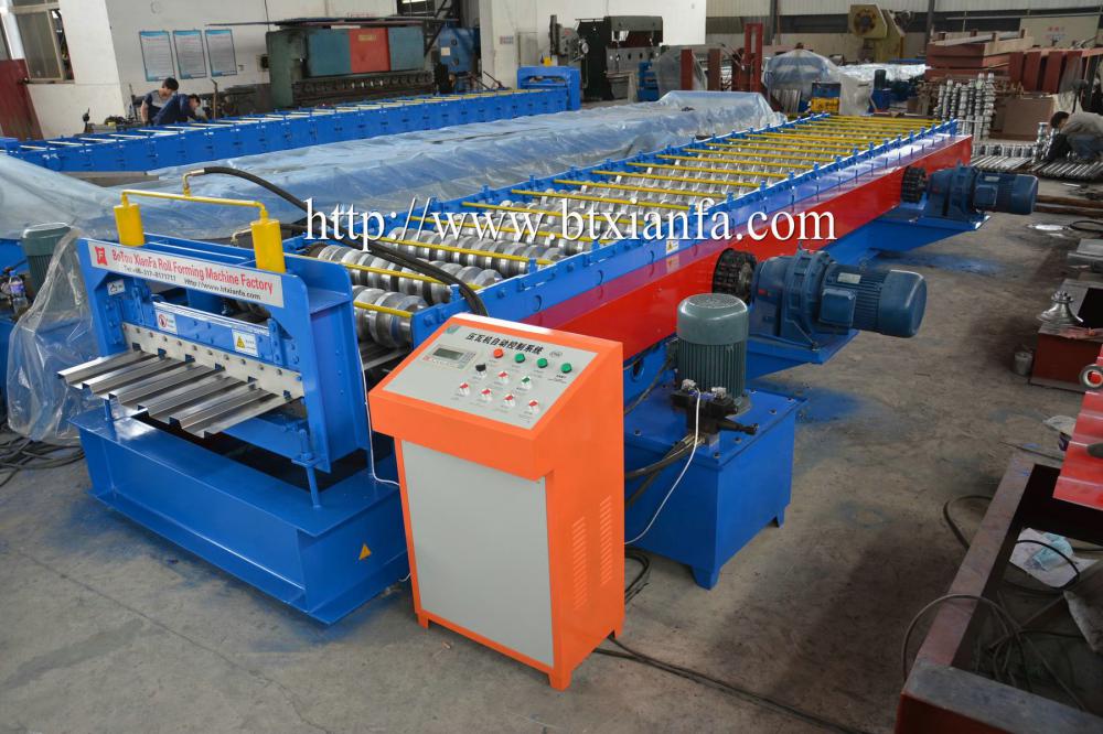 Botou Galvanized Iron Roof Sheet Making Machine Good Price