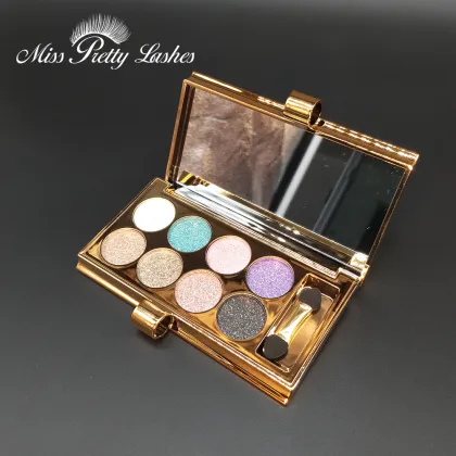 MakeUp Eyeshadows Brushes Eyebrows Colors Mixed Cosmetics