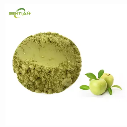 High-quality food-grade green apple powder