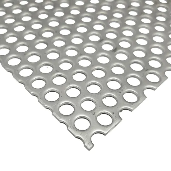 Stainless Steel Filter Plate Punching Iron Panel Projector Screen Perforated Metal Mesh Disc Micron Round Hole Perforated Panel