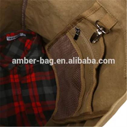 Canvas Shoulder Bag / Outdoor Products Canvas Roll Bag/The large capacity backpack bag/Men's backpack