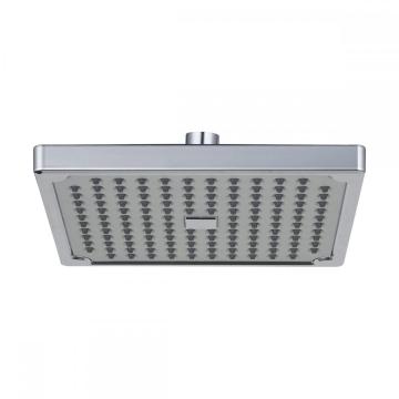 Square grey big spray rain experience overhead shower