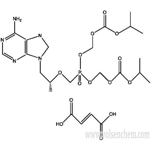 캐스 202138-50-9 TDF (Tenofovir Disoproxil Fumarate)