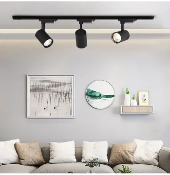 3 wires track lighting system