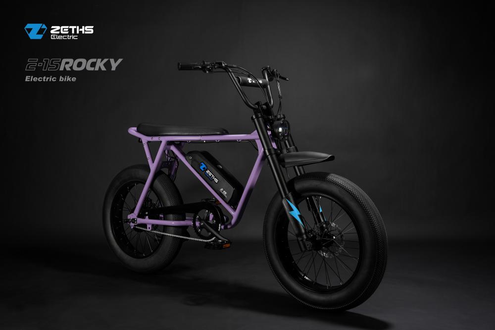 Электрический велосипедный мотоцикл Rocky