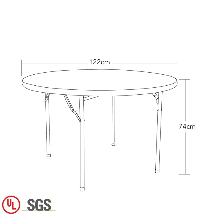 Dinning Catering Round Plastic Table