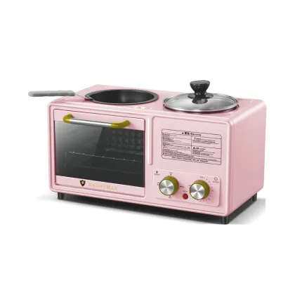 Ultimate Morning Essentials: A Comprehensive 3-in-1 Breakfast Maker, Toaster Oven, and Coffee Pot