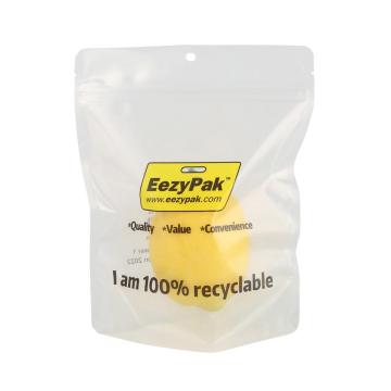 Clear Recycelbare Food Grade Package Custom Flexible Tasche