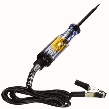Premium 6V-12V-24V Circuit Tester with Light for Continuity and Voltage Testing