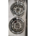 8 Spoke Chrome 14x5.5 Galas de reboque galvanizado