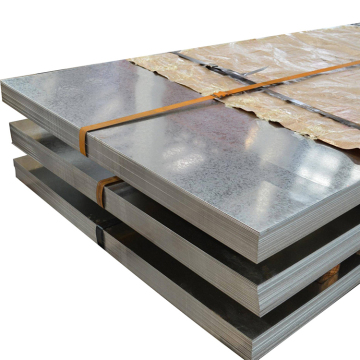 0.2mm to 2mm Thick 60g Galvanized Steel Sheets with Hot Dipped Zinc Coating