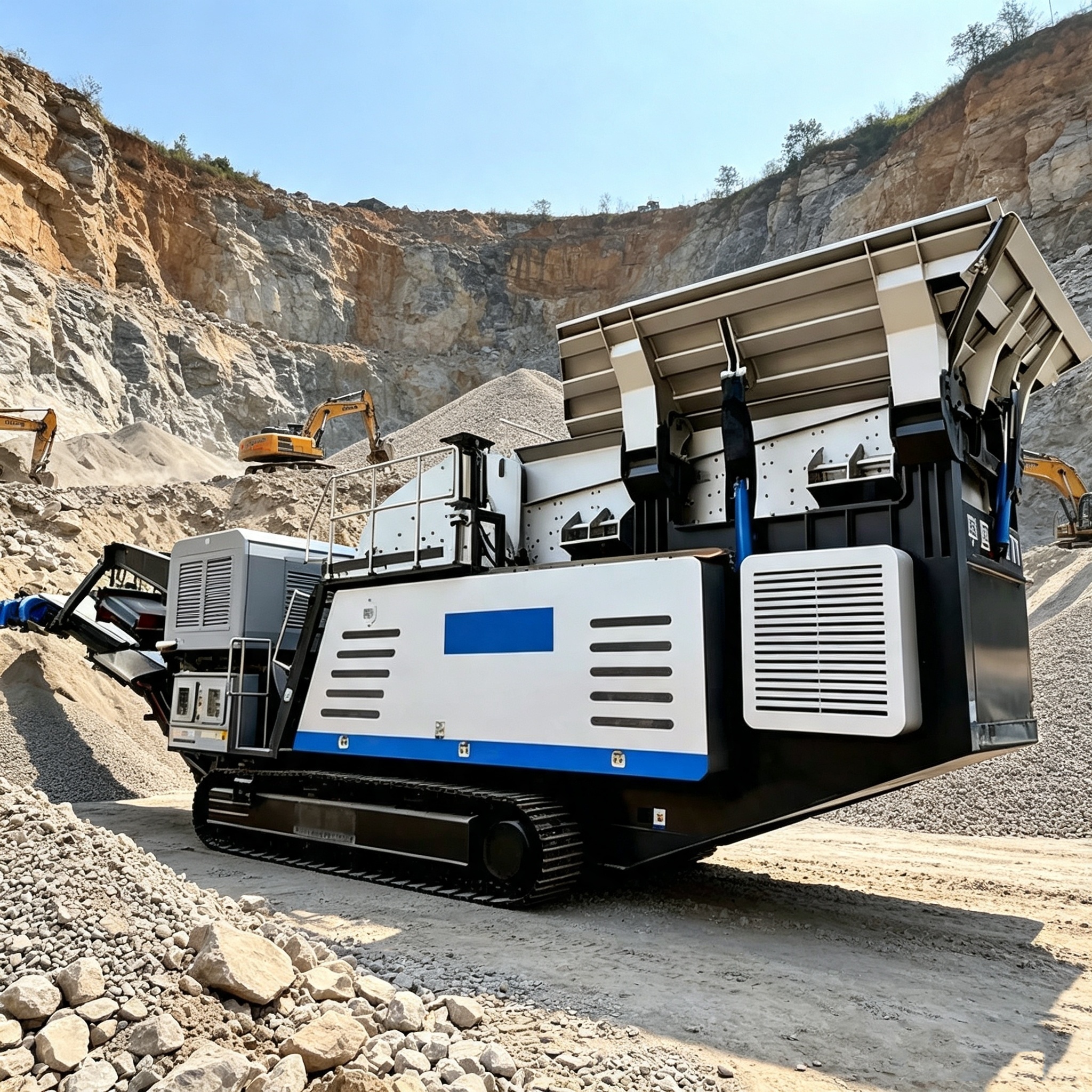 Crawler Mobile Screening Station