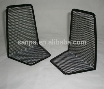 Modern L Shape Metal Mesh Cheap Own Bookends