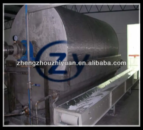 China potato starch making machinery & Vacuum filter