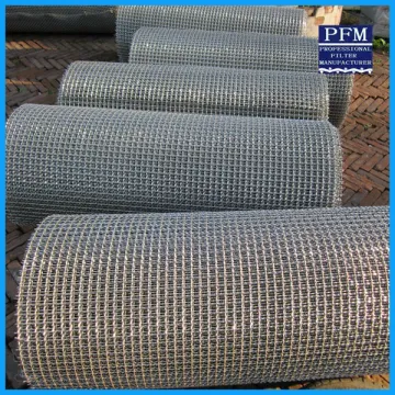Inter Lock Crimped Wire Mesh