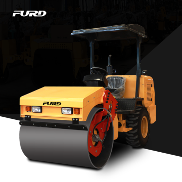 Single drive drum vibratory 3.5ton road roller with reasonable price