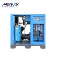 Screw variable frequency drive air compressor efficiency