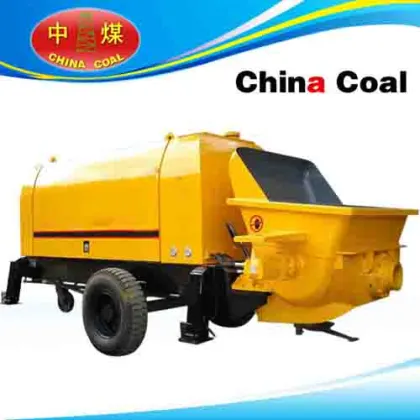 Concrete conveying pump