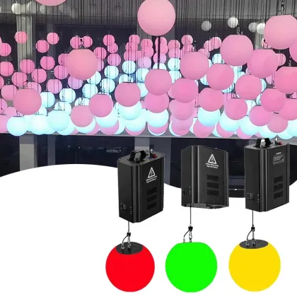 LED Kinetic Lifting Ball Kinetic Stage Light Effects