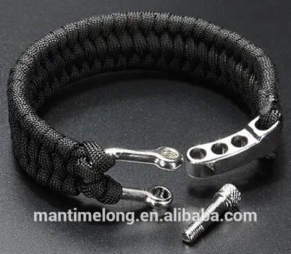 paracord survival bracelet self rescue bracelet