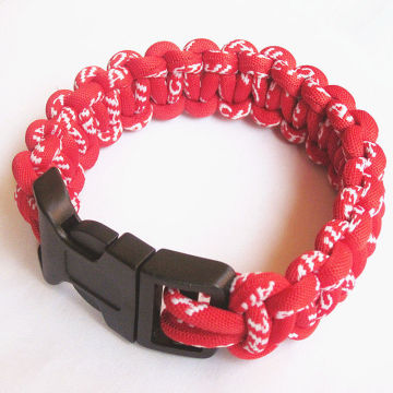 Power Balance Braided Bracelet, Customized Paracord Titanium Rope Bracelet For Sports