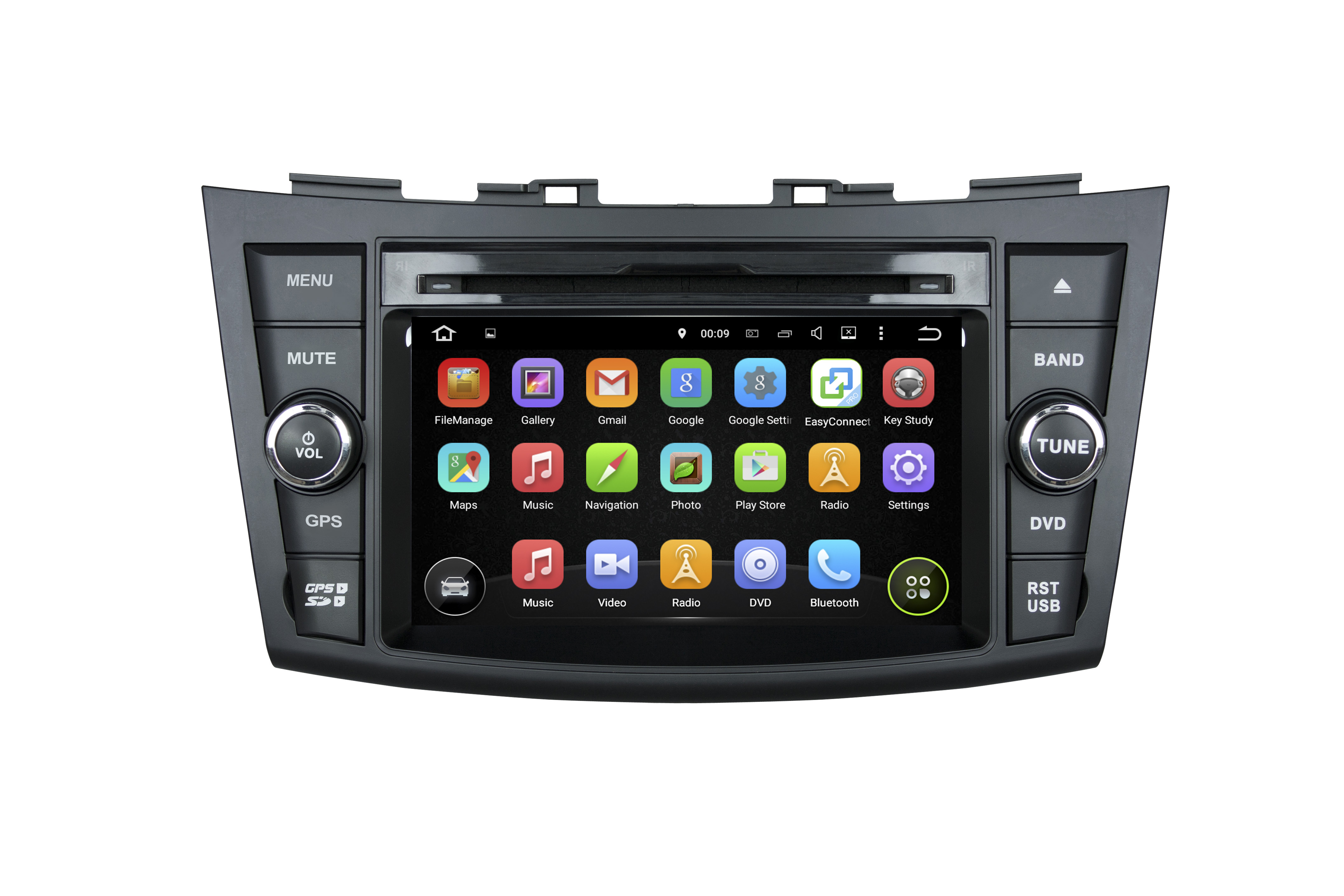 Suzuki swift car dvd gps navigation system