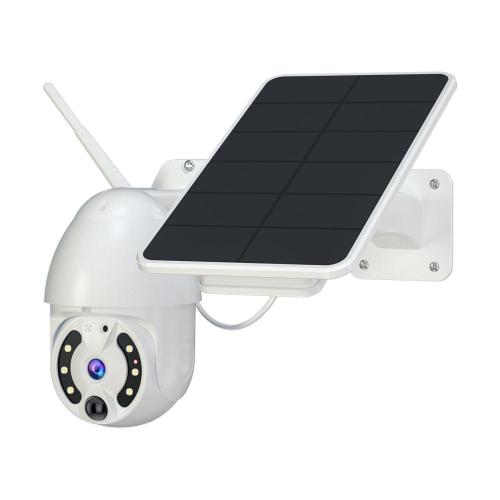 Câmera sem fio 4G solar pequeno sensor PTZ