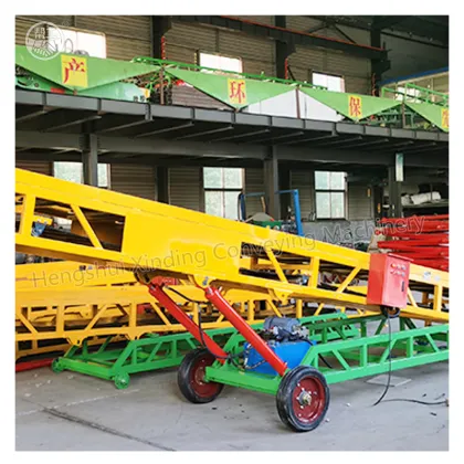 Portable Single-Wing Conveyor Systems for Grain Handling