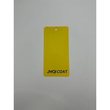 Матово-желтое порошковое покрытие с текстурой песка