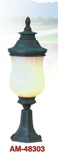 LED Antique Aluminum Garden Light