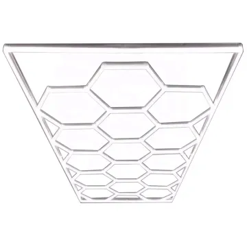 Honeycomb Auto Detailing: High-Quality Hexagon LED Lights for Garage Ceilings and Wash Stations