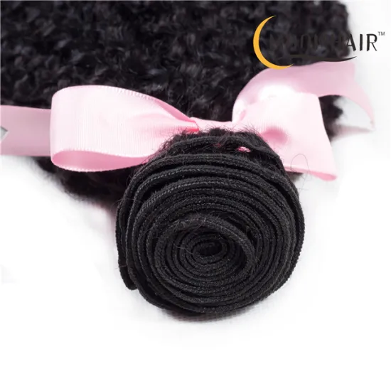 Unprocessed Virgin Hair Afro Kinky Curly 100% Indian Human Hair Extensions