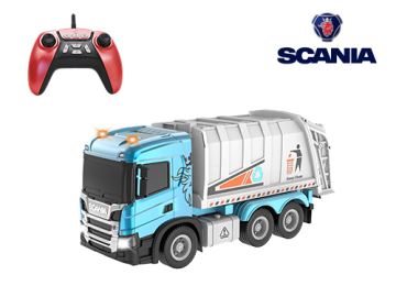Licensed Scania P410 1:40 RC Garbage Recycling Truck with 2.4GHz Remote Control