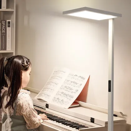 Minimalist Smart Standing LED Floor Lamp for Children's Room Eye Protection