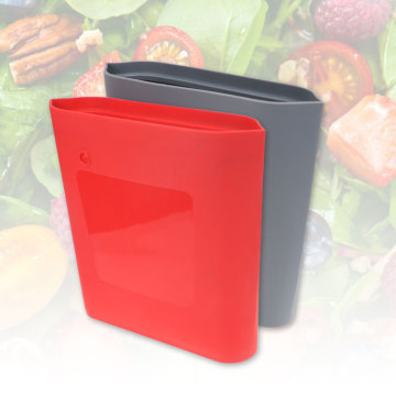 RealEcoBag: Customizable BPA-Free Reusable Silicone Food Storage Bags for Sustainable Living
